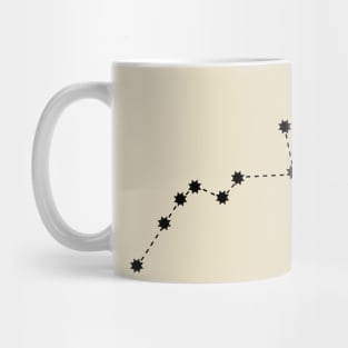 Ashlesha Nakshatra Hindu Vedic Sidereal Astrology Constellation Mug